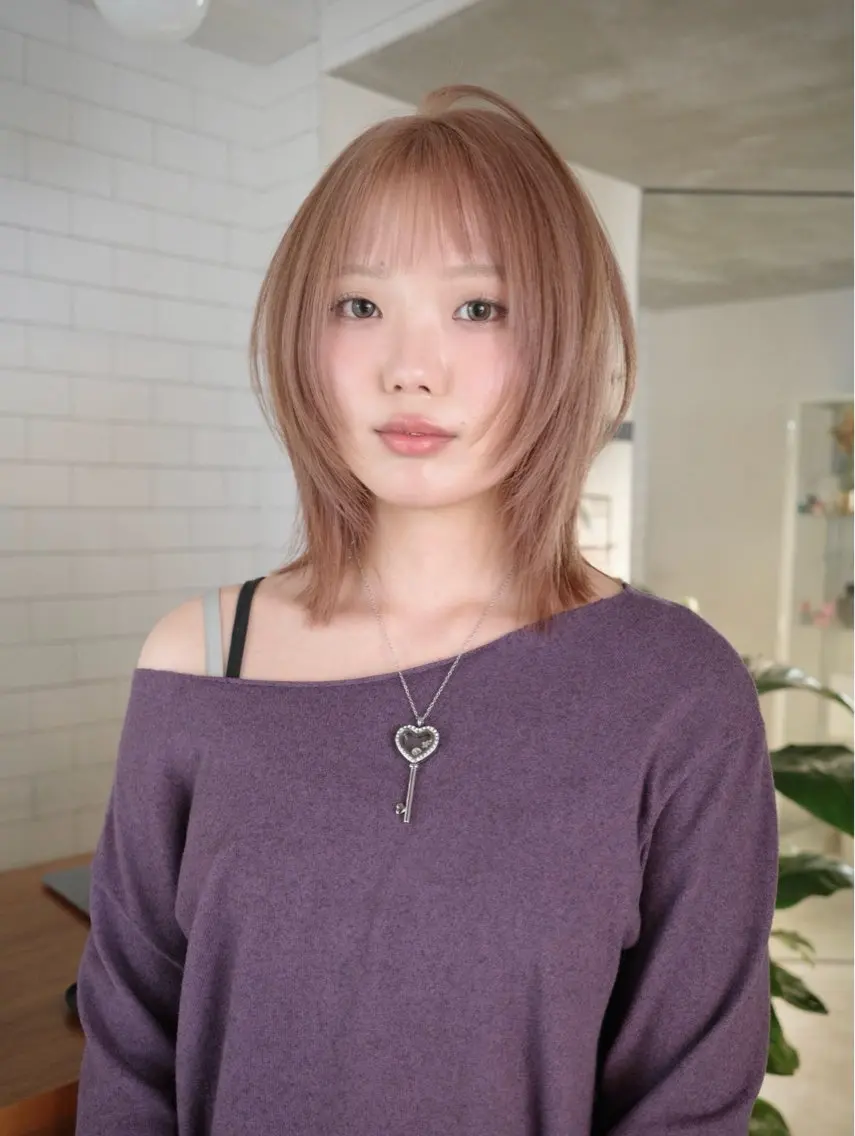 🪐人気No. 1🪐【ブリーチ】＋【ケアカラー】＋【カット】💫色を入れたい方に！💫の写真