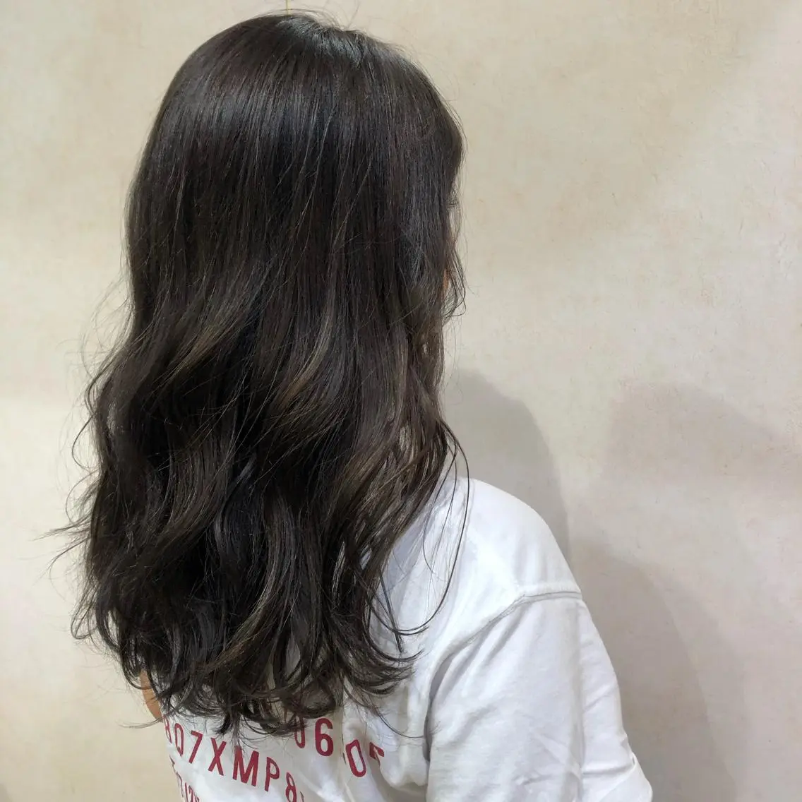 セミロング 髪質改善 メンズパーマゆうひのヘアスタイル
