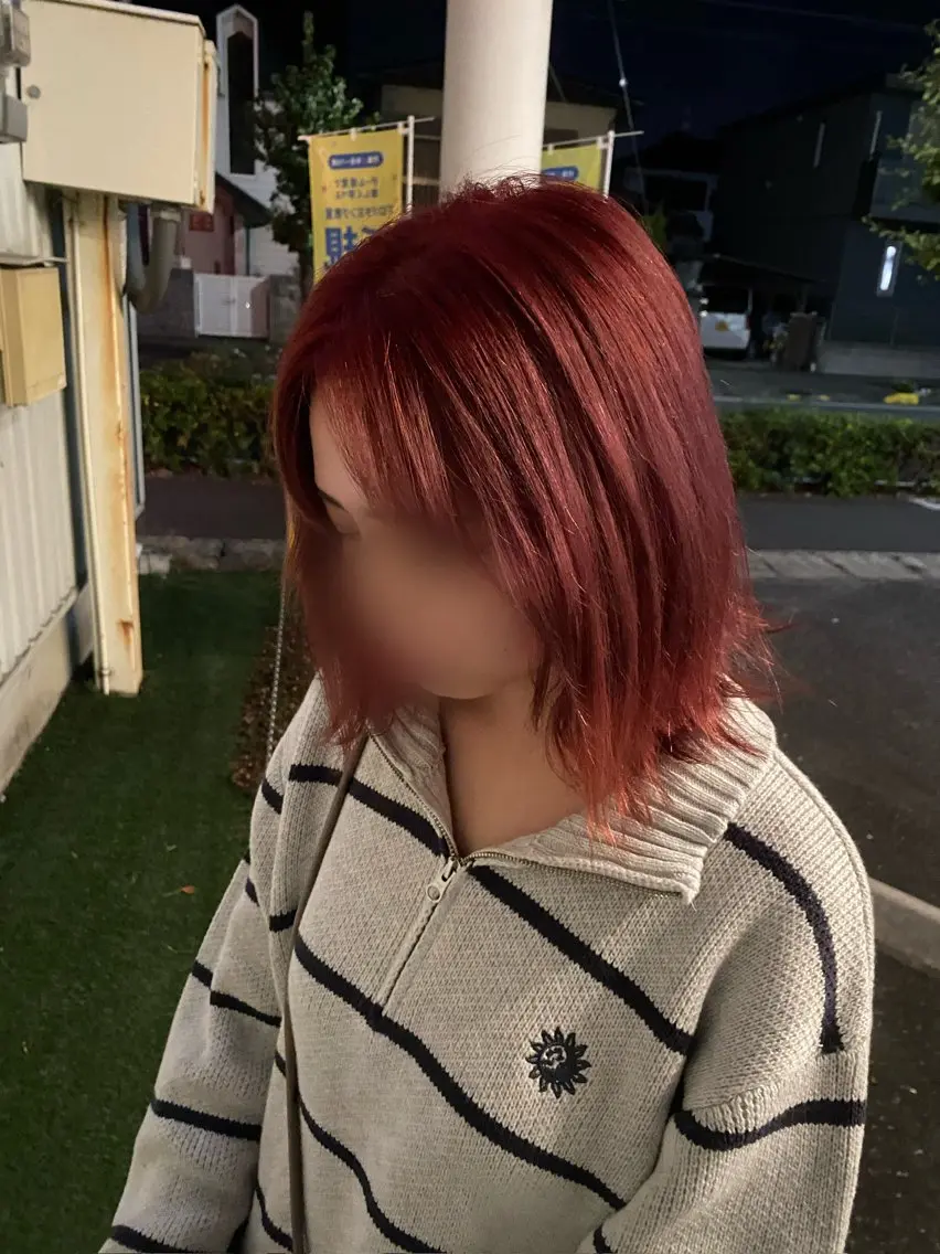 カラー 桝谷 来空のヘアスタイル
