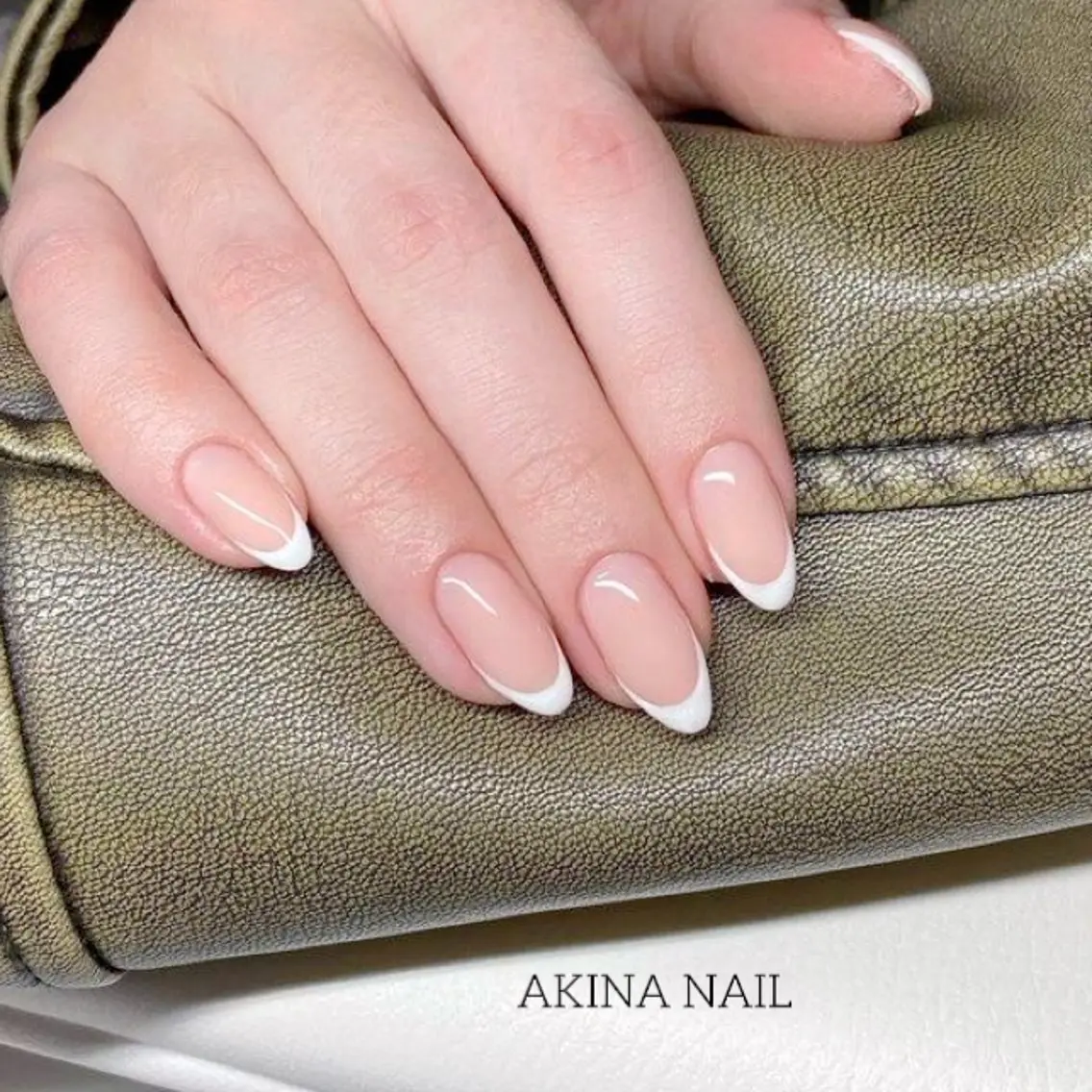セミロング 韓国風ヘア ハンドネイル Akina Nail 亀戸のネイルデザイン