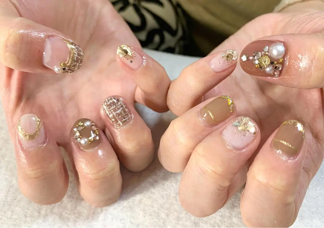 ネイル ハンドネイル 手塚 里奈のネイルデザイン