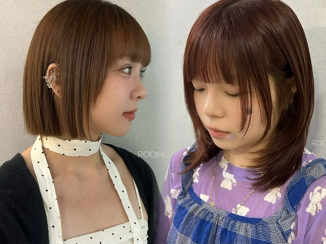 ショート レイヤーカット タッセルカット カット 韓国ボブ/ハッシュ カットKIRAのヘアスタイル