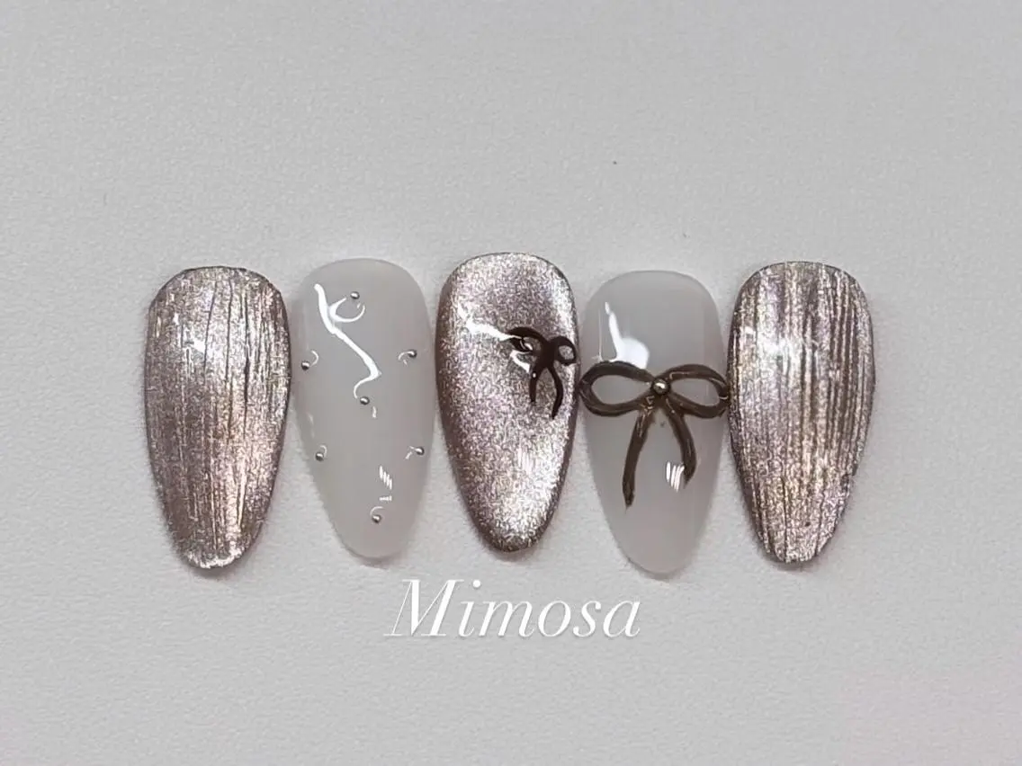 ネイル ハンドネイル 🫧Mimosa 吉祥寺のネイルデザイン