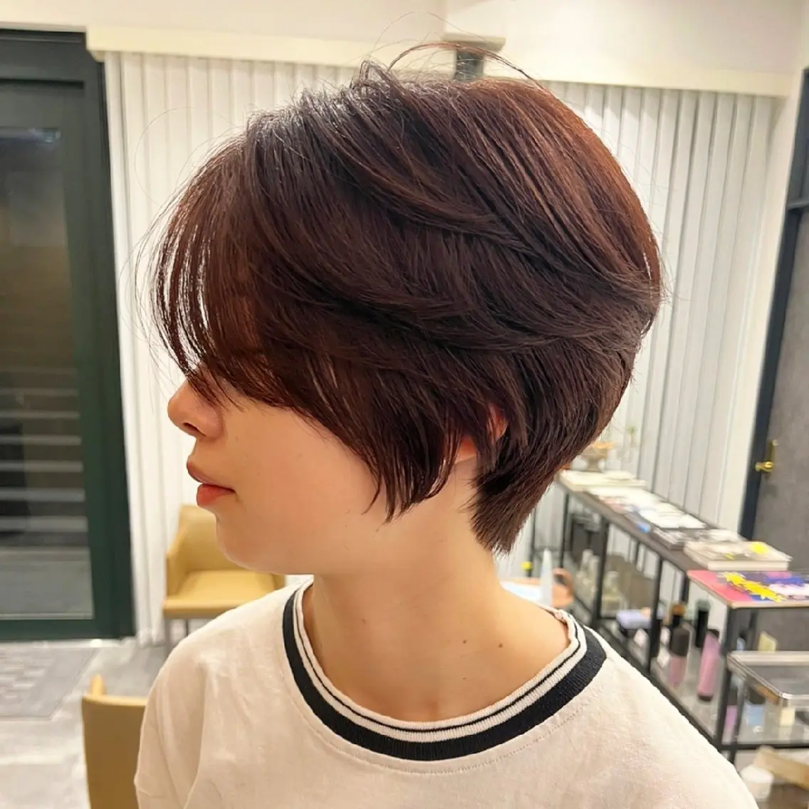 ショート 髪質改善 中高下 由真 ◎モニター様価格のヘアスタイル