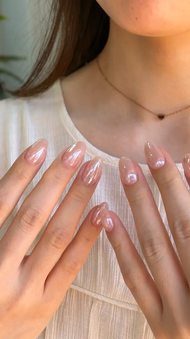 ネイル ミラーネイル ハンドネイル Minori ネイリスト福岡/薬院のネイルデザイン