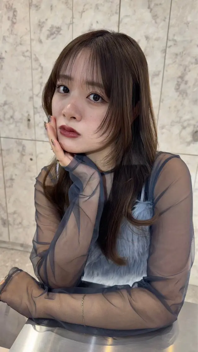 ロング カット ヘアカラー トリートメント 髪質改善/縮毛矯正 /レイヤー/宮崎直弥のヘアスタイル