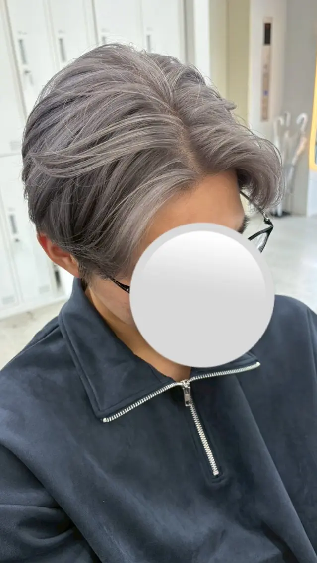 カラー メンズ 福岡美容師🔥 ヒビキのヘアスタイル