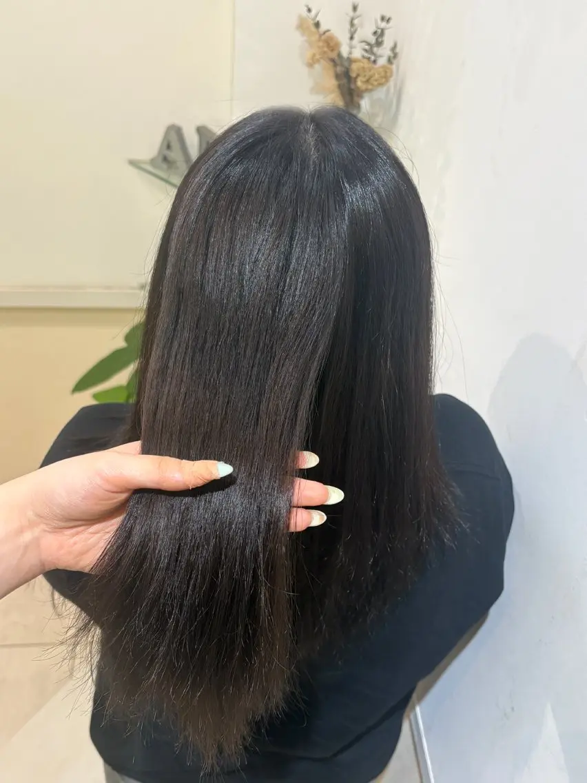 ロング ♡カラーモデル募集♡ 前畑 陽菜乃のヘアスタイル