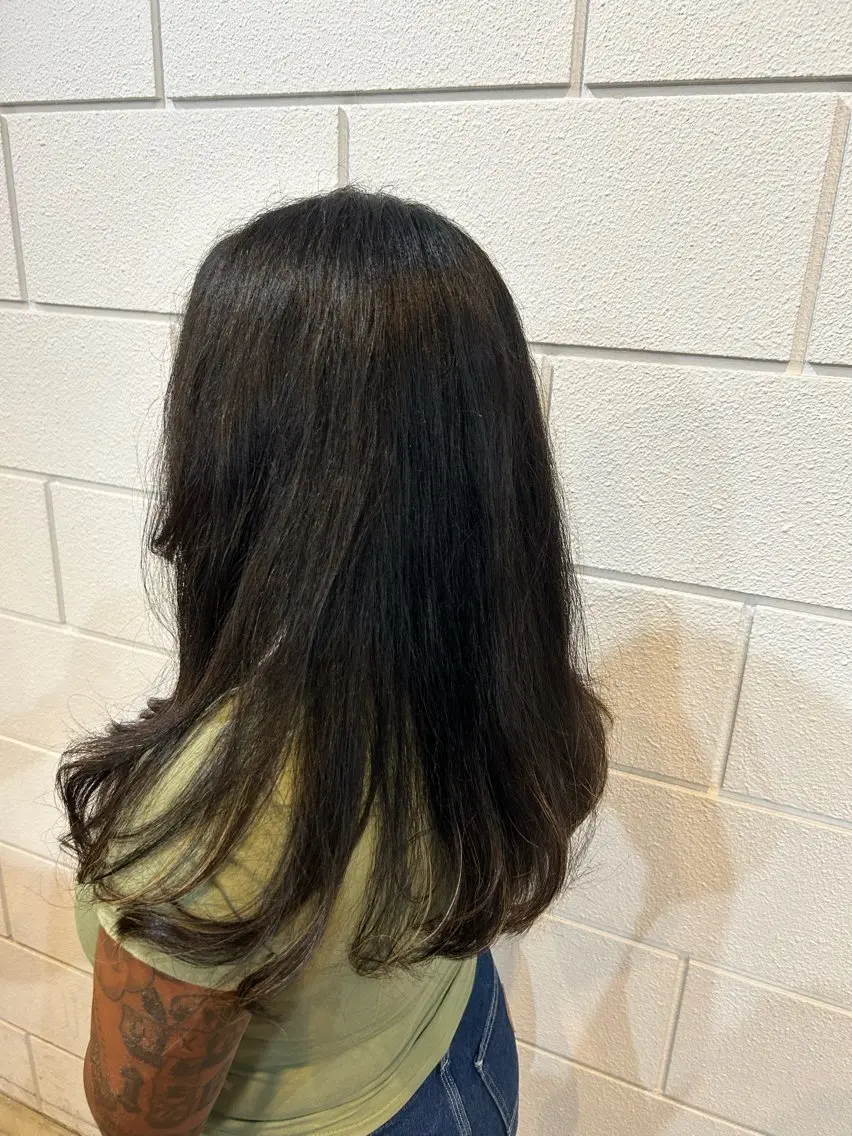 ロング 相澤 拳のヘアスタイル