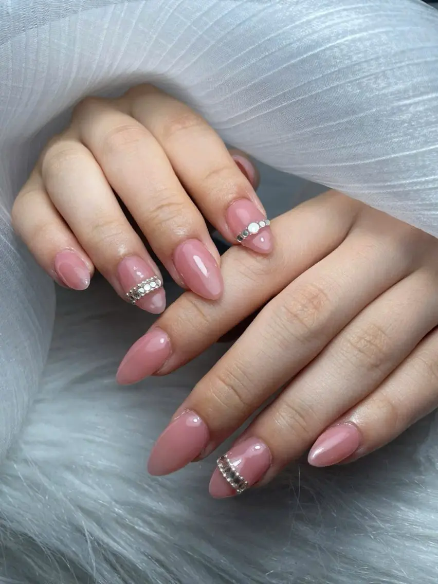 ネイル キラキラネイル ストーンネイル Michan Nailのネイルデザイン