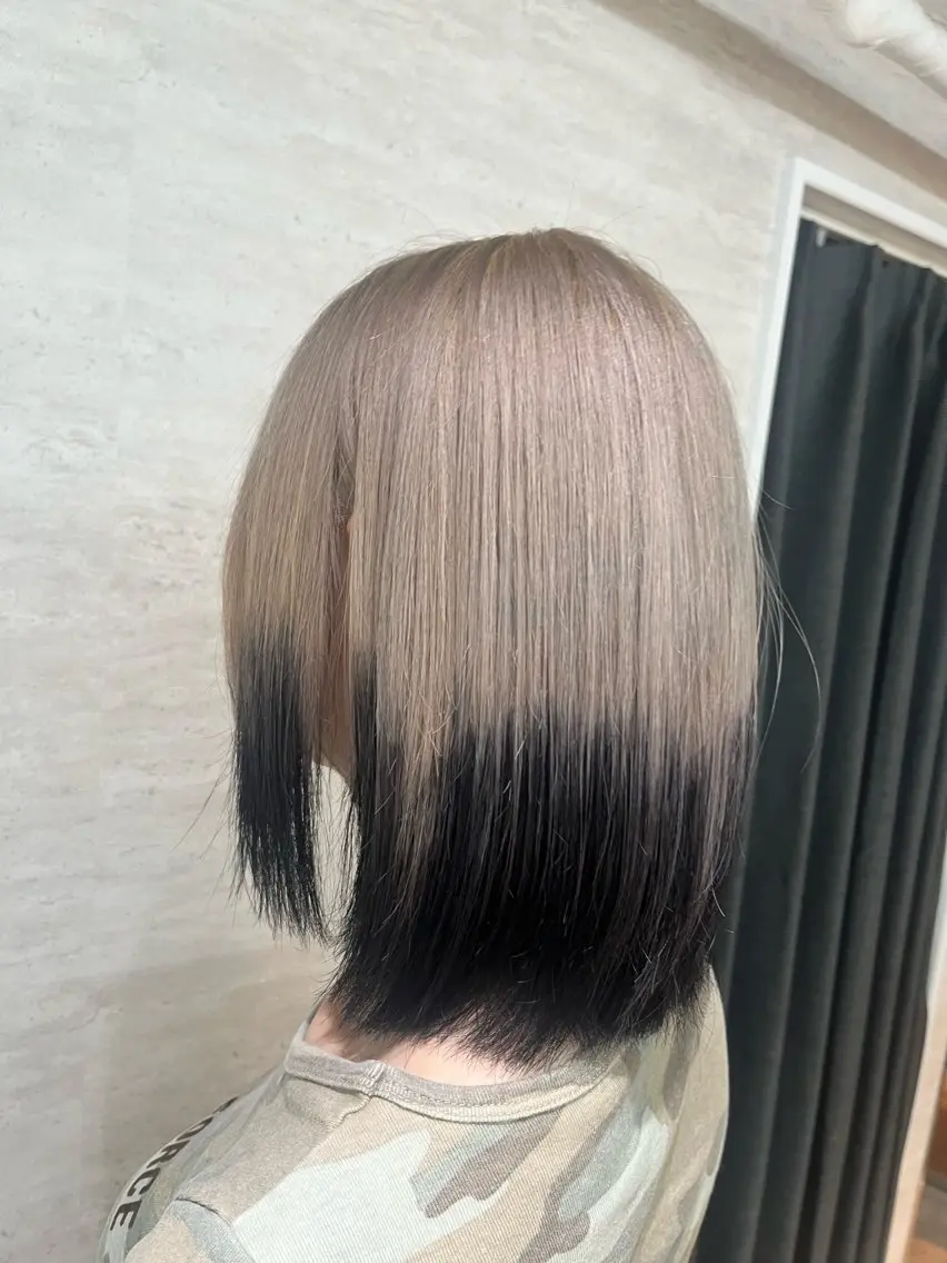 ミディアム ヘアカラー 🩶透明感カラー 池袋/mei🩶のヘアスタイル