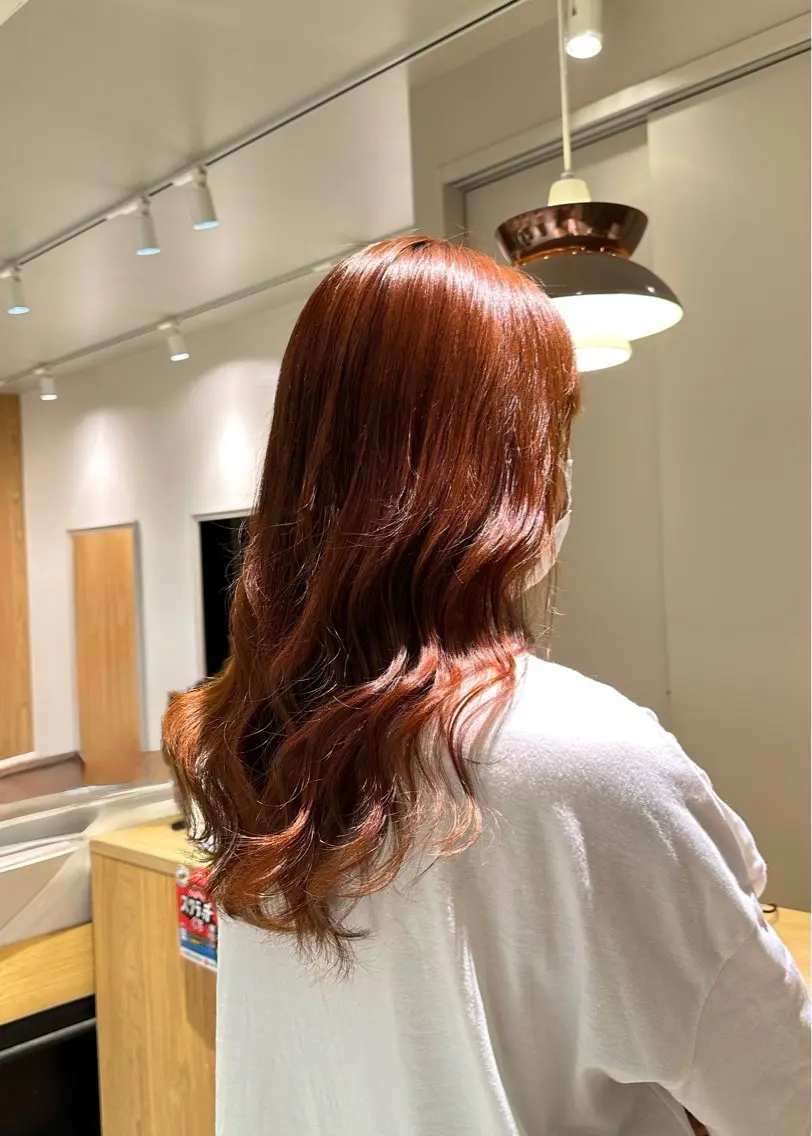 ブリーチなしWカラー＋3stepトリートメント✨️の写真