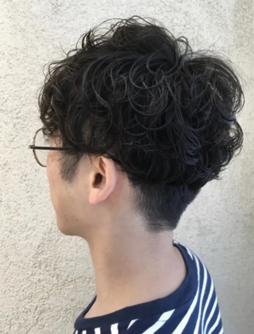 【朝ラク&雰囲気UP】メンズカット＋パーマ🔥の写真