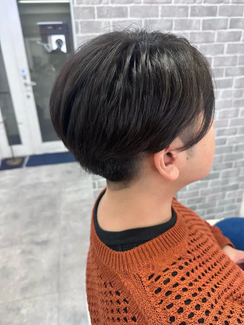 ショート メンズ Noyヨシモト ヒロトのヘアスタイル