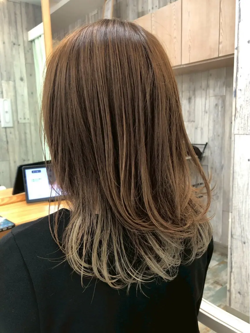 カラー 🕊️池袋美容室🌳 albero武田藍花のヘアスタイル