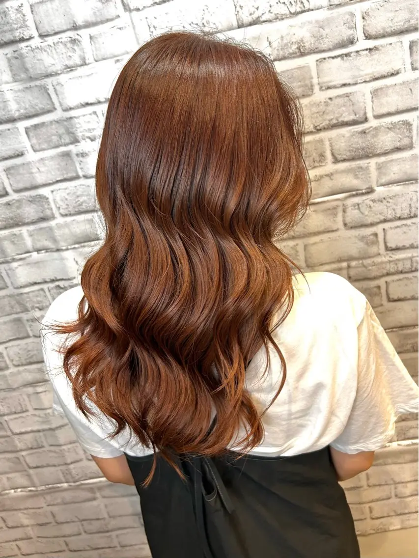 ⭐️人気NO.1⭐️カット+ワンカラーカラー+20分スパ+グローバルミルボントリートメントの写真