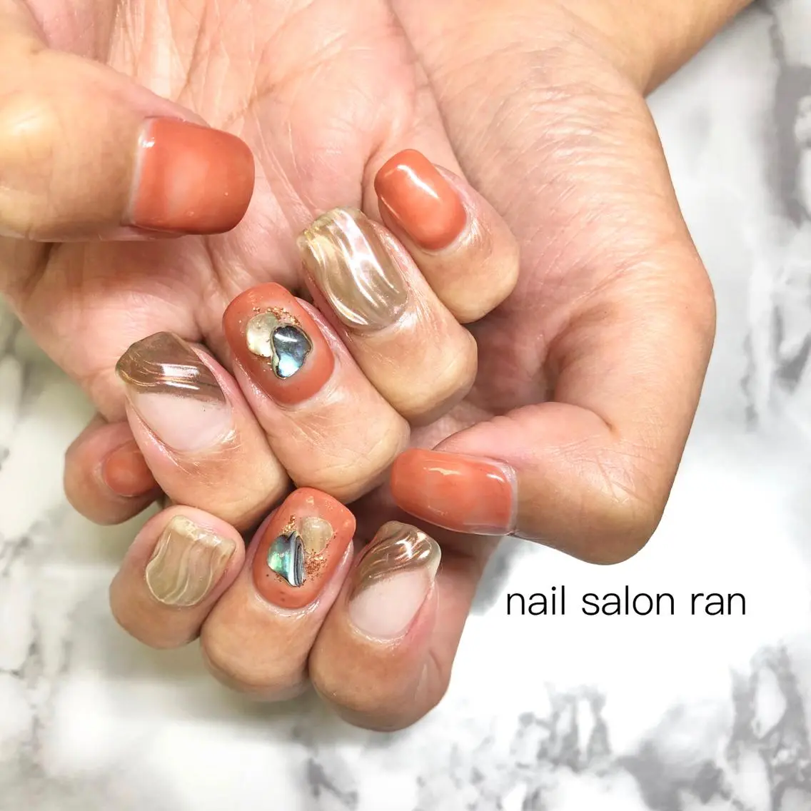 ネイル アートネイル nailsalon ranのネイルデザイン