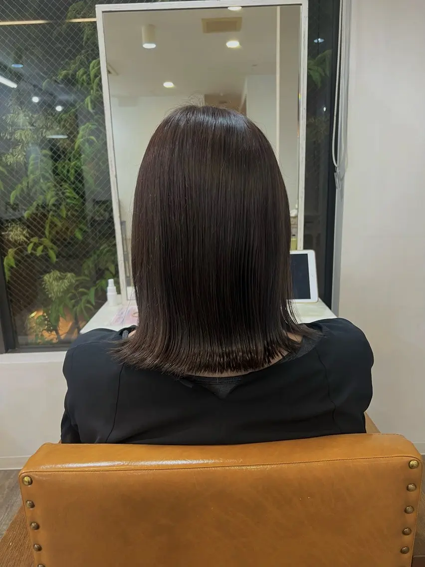 ミディアム ヘアカラー ayaka‎/暖色/ レイヤーカット🩰のヘアスタイル