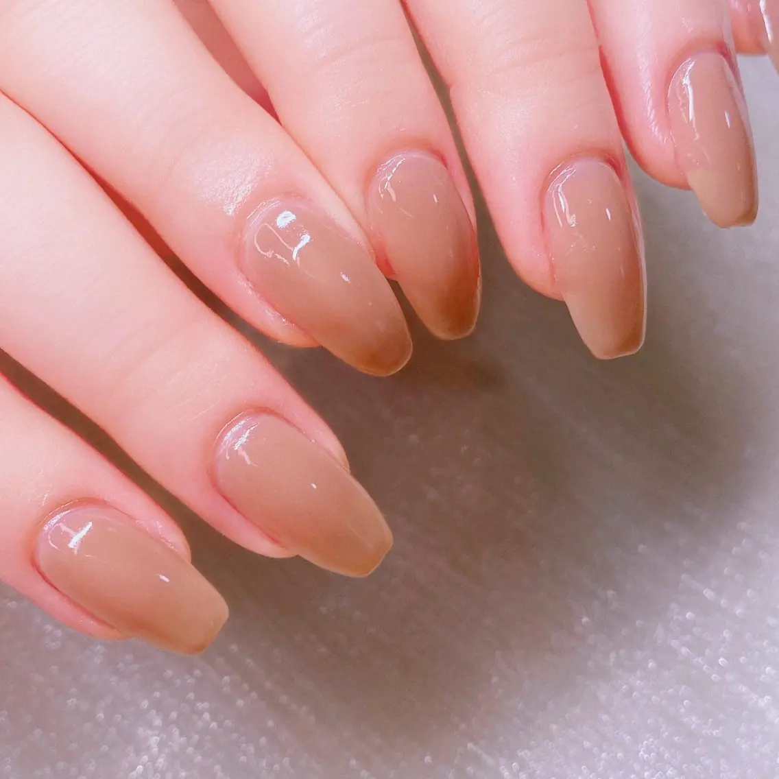 ネイル 長さ出し ハンドネイル Nailist suzuのネイルデザイン