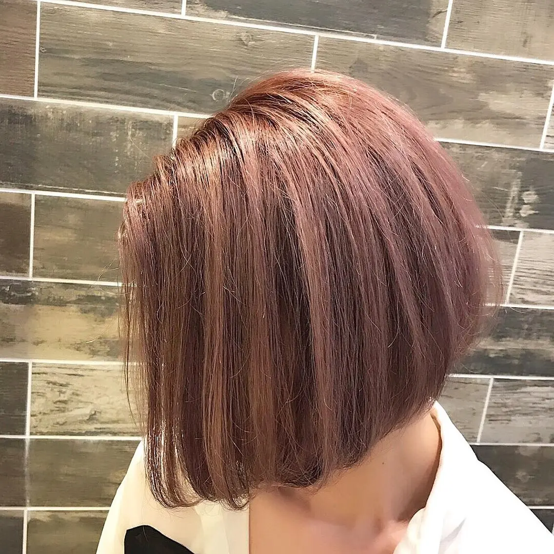 ショート カラー イルミナカラー 髪質改善 Daisukiのヘアスタイル
