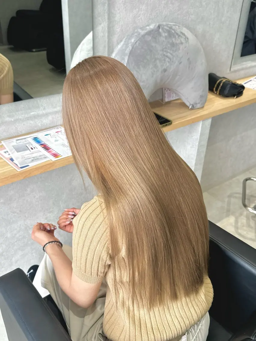 ロング 髪質改善 トリートメント 小森 翔太のヘアスタイル