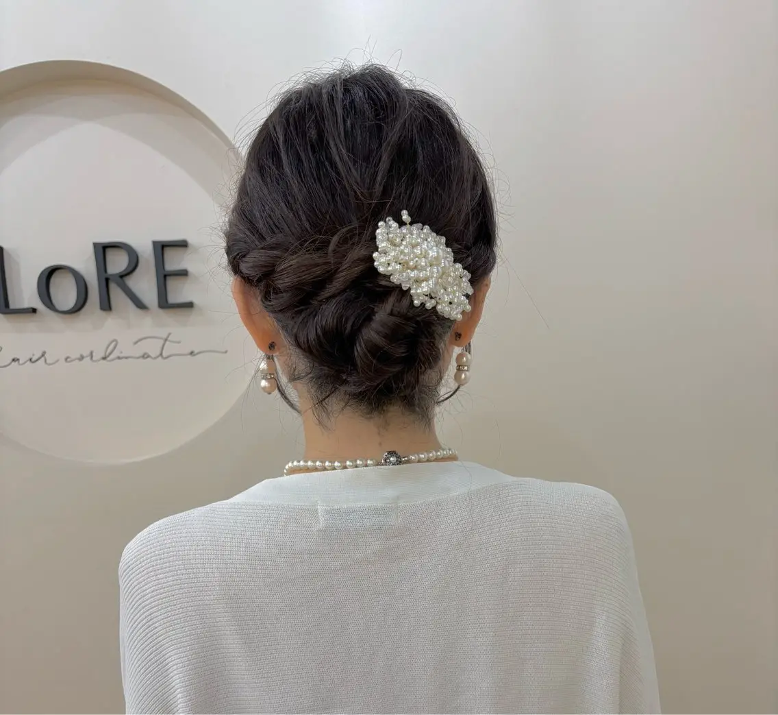 【あなたの素敵な1日のために】🎀似合わせヘアセット🎀の写真
