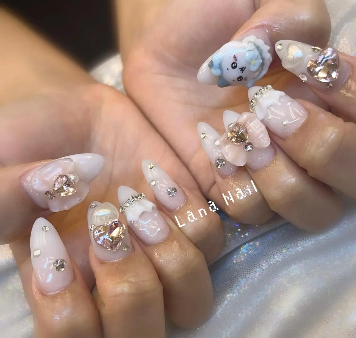 ネイル スカルプネイル Lana Nailのネイルデザイン