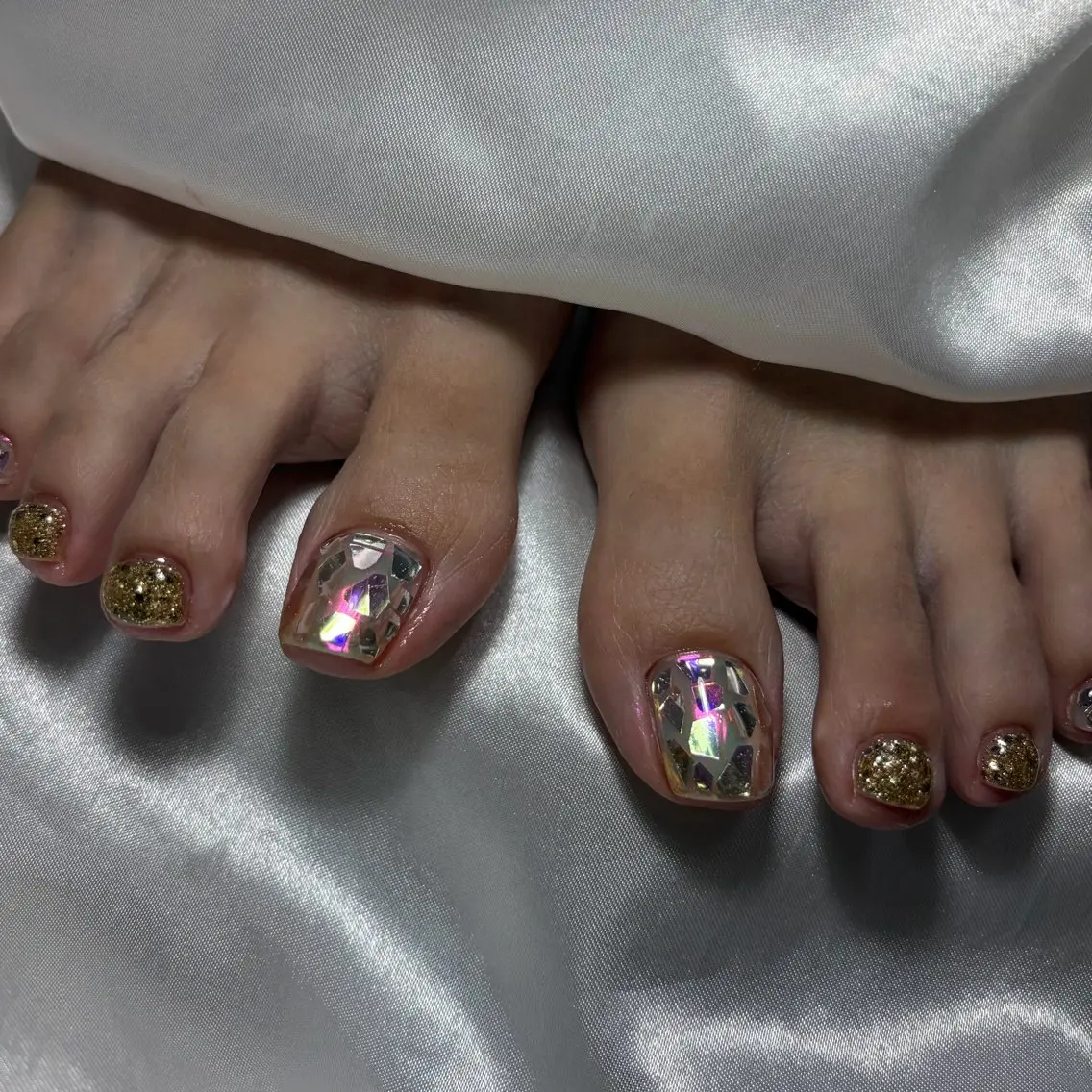 ネイル フットネイル nailroom‪ sb‪‪𓈒𓂂𓏸のネイルデザイン