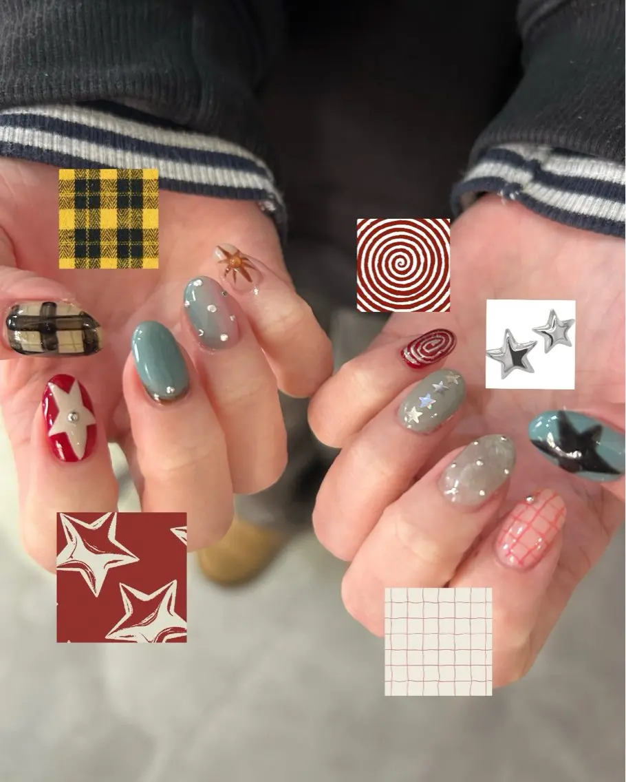 ネイル ハンドネイル フットネイル ASA nail / アート☀︎ニュアンスのネイルデザイン