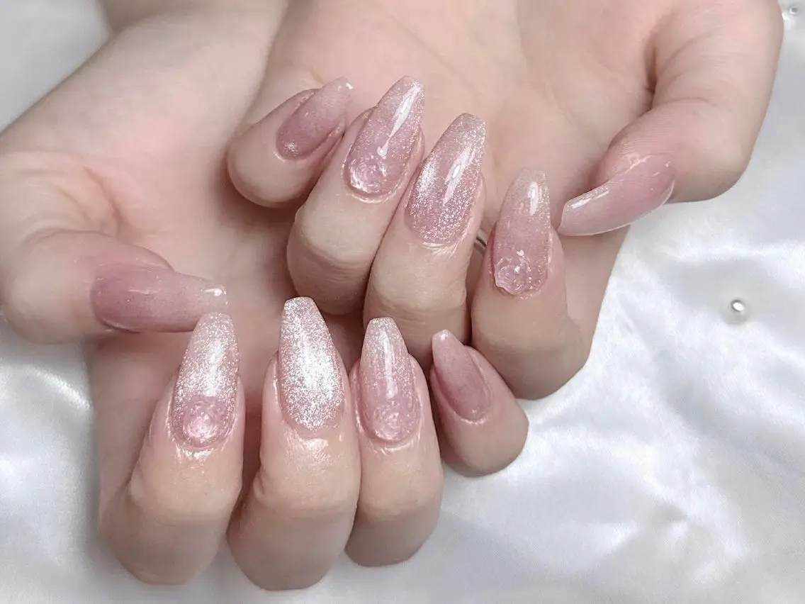 マグネットorチーク🧲ベースパラジェル無料可能🉑の写真