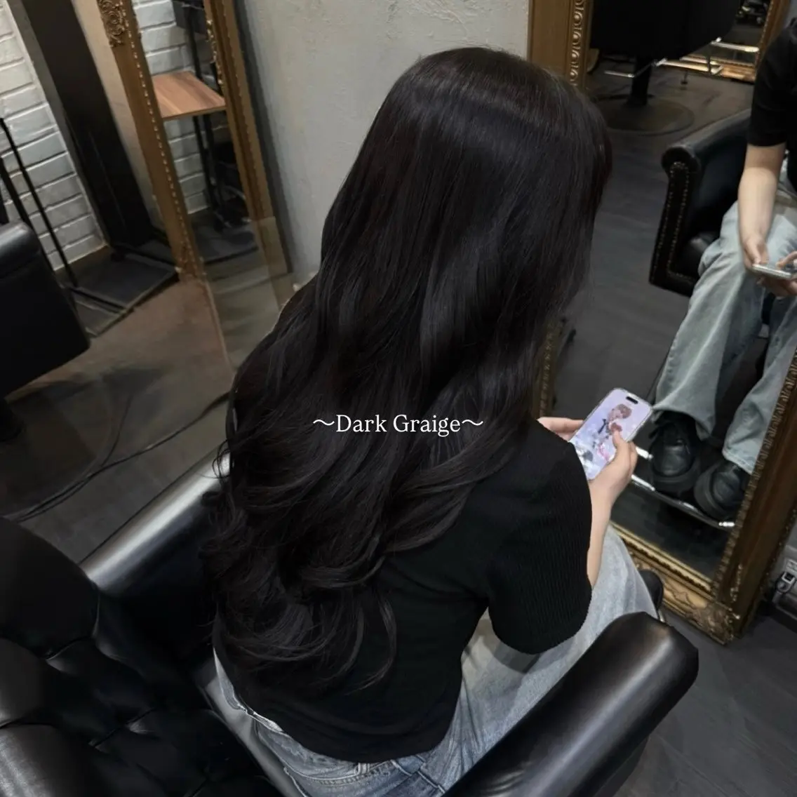 ロング カラーモデル募集中 💜🩷Reinaのヘアスタイル