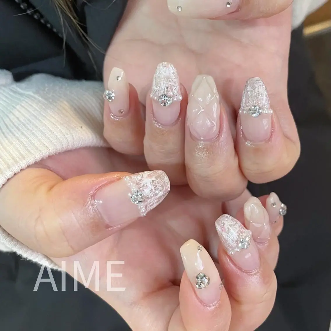 ネイル ハンドネイル AIME (momo)のネイルデザイン
