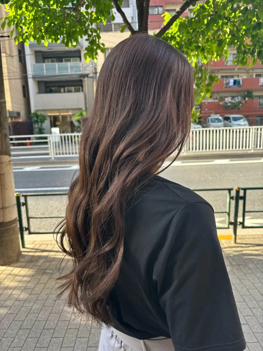 ⚠️平日3名限定⚠️毛先カット➕透明感カラー➕2ステップトリートメント※残り1枠の写真