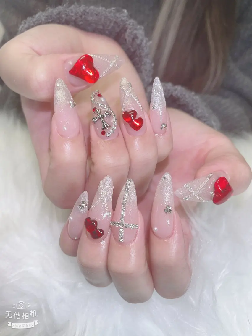 ネイル 成人式 ジェルネイル ネイルチップ ハンドネイル MoMoA Nail ネイル長さ出し専門店のネイルデザイン