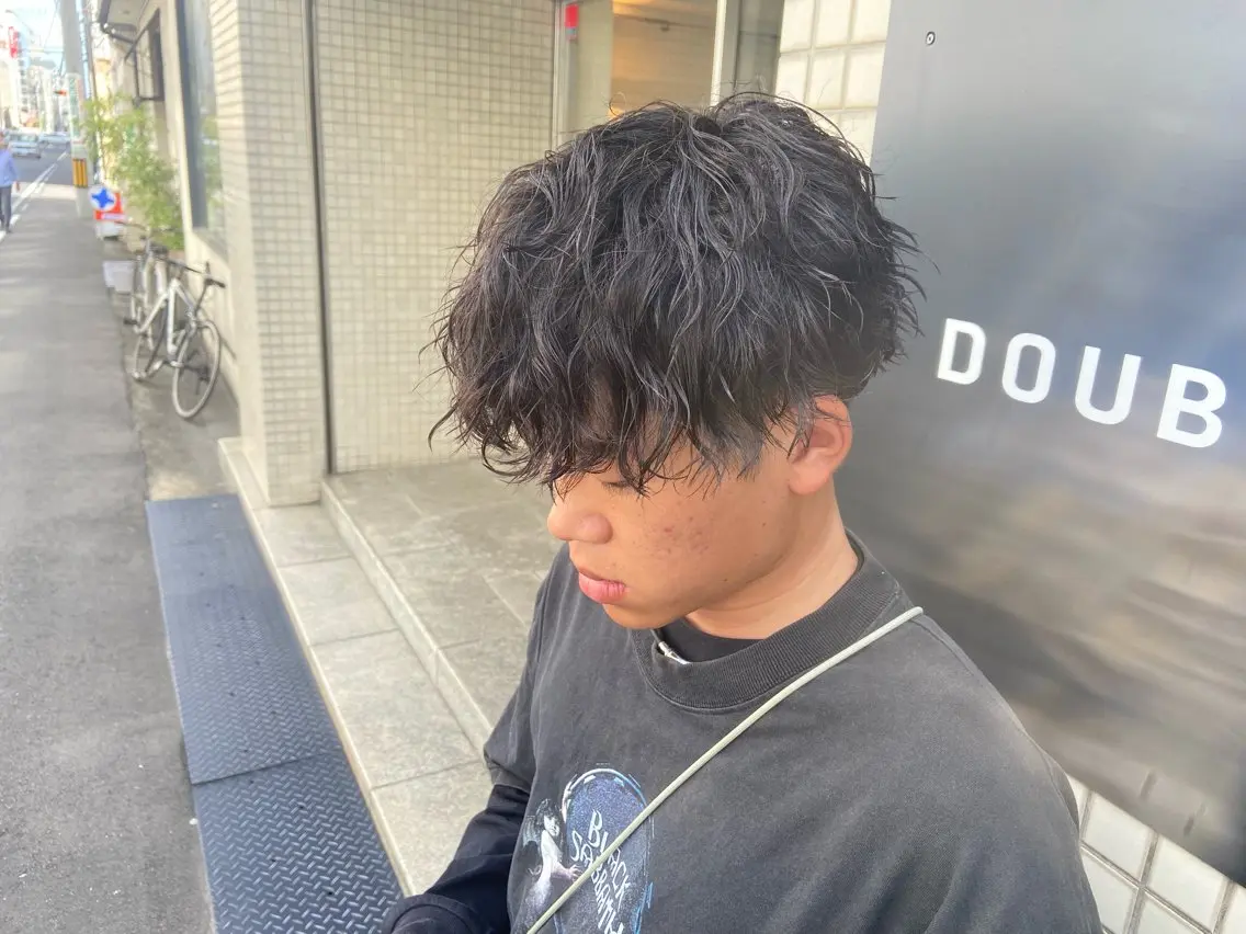 カット➕ツイスト／ツイスパ／波巻き／グランジパーマ▷▶︎▷¥12100の写真