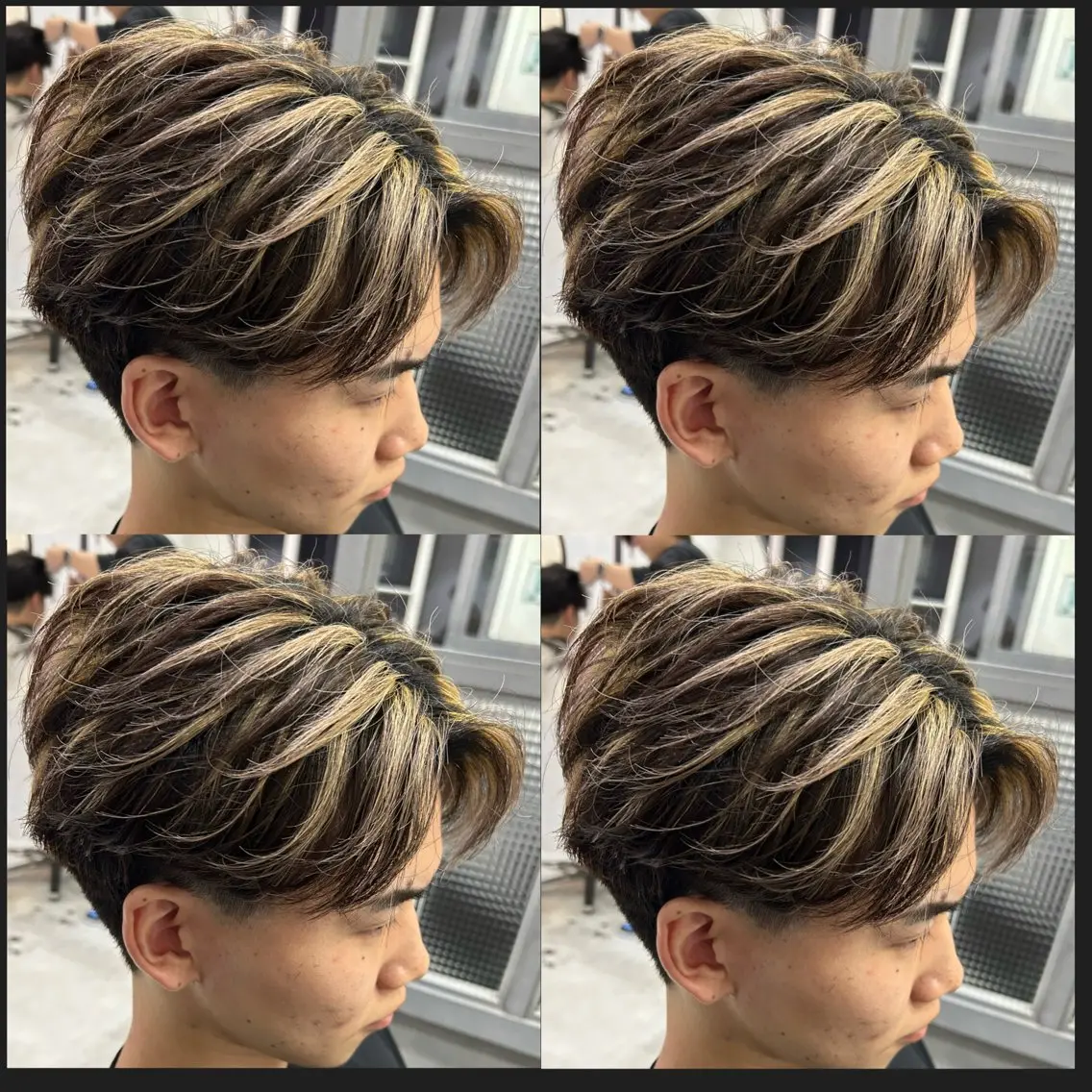 ショート カラー パーマ ヘアアレンジ メンズ カット ヘアカラー トリートメント 🔥メンズパーマ 特化 渡辺一翔のヘアスタイル