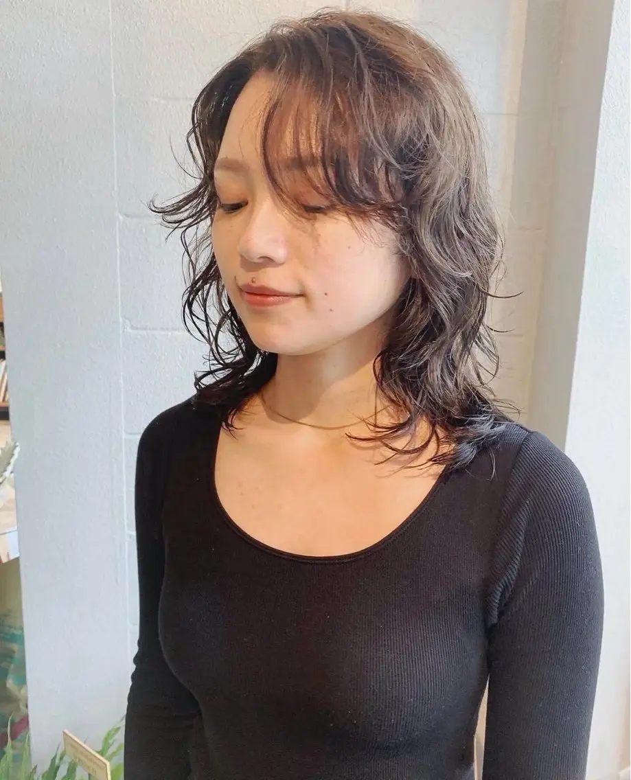 ミディアム パーマ hair ruup /せいなのヘアスタイル