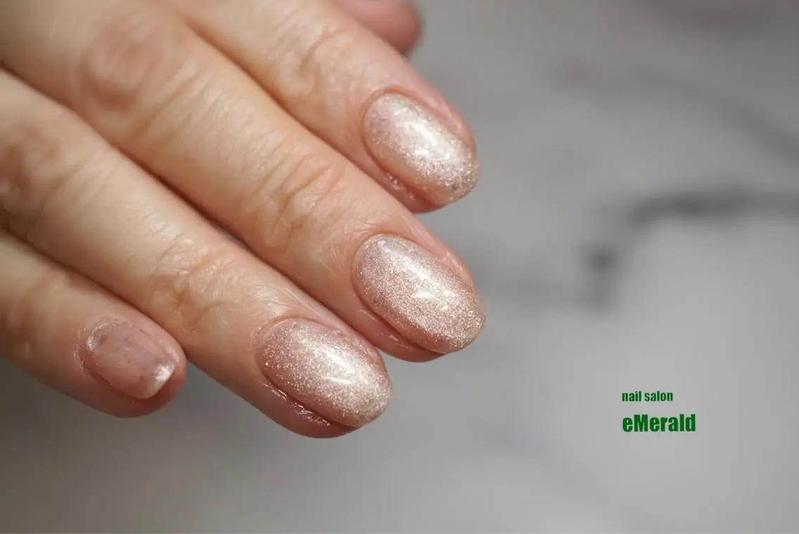ネイル マグネットネイル ワンカラーネイル nailsalon eMeraldのネイルデザイン