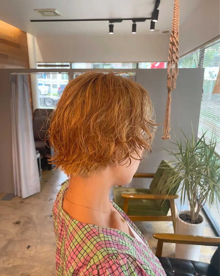 ショート パーマ 北村 未来のヘアスタイル