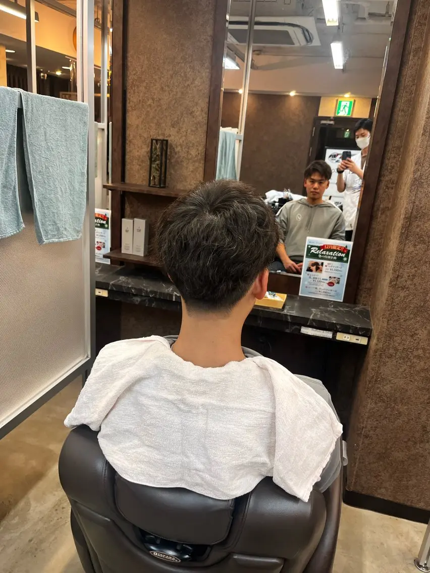 ショート パーマ 清水 寧生のヘアスタイル