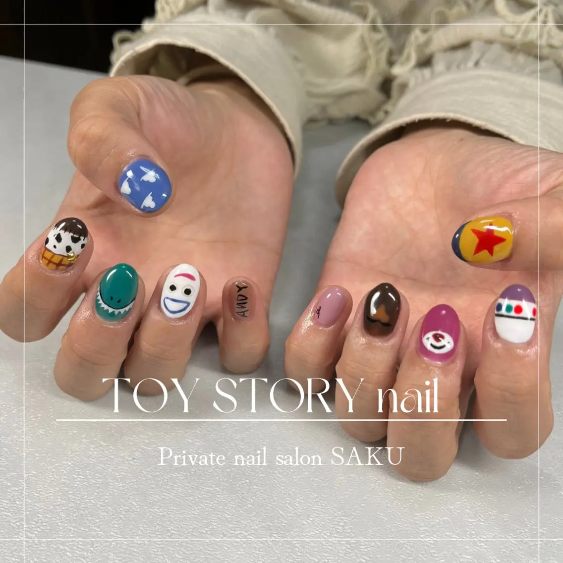 ネイル SAKU nail 作島茜のネイルデザイン