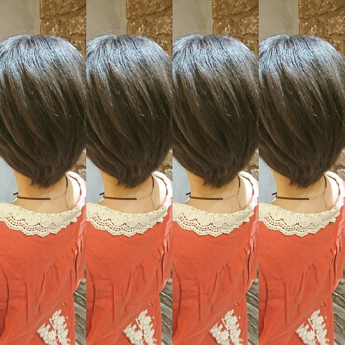 ショート カラー ブリーチ グレージュ イルミナカラー センター南 SEIJIのヘアスタイル