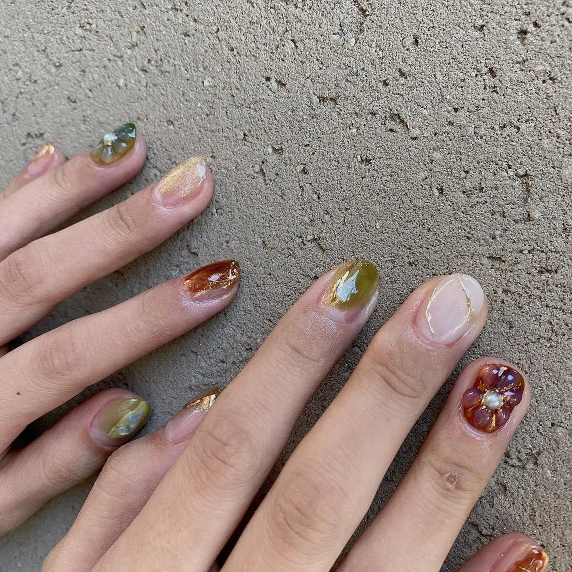 ネイル ハンドネイル nail salon REMのネイルデザイン