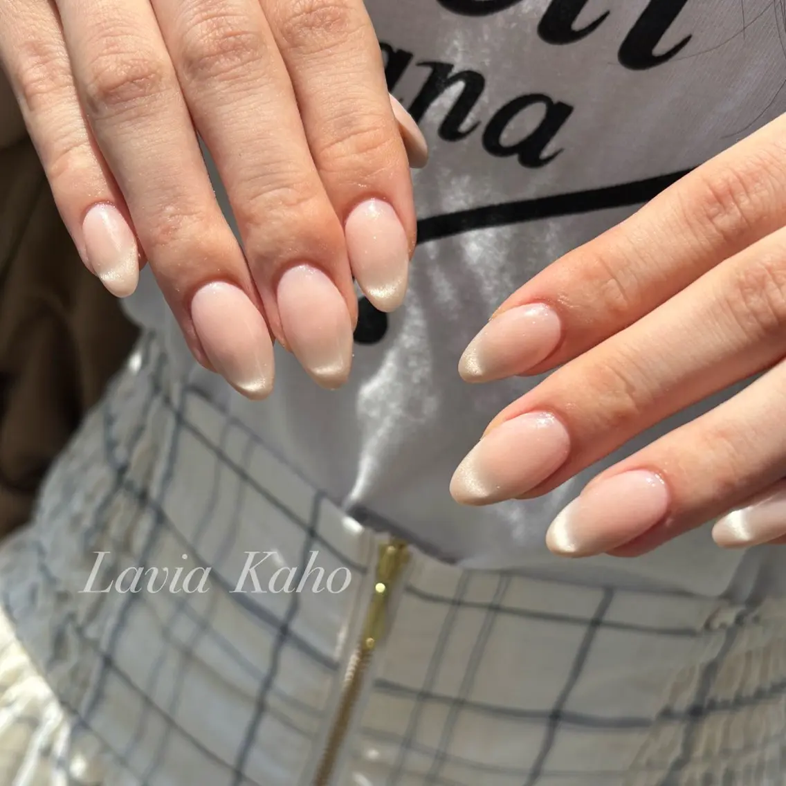 ネイル ショートネイル Lavia🍑 kahoのネイルデザイン