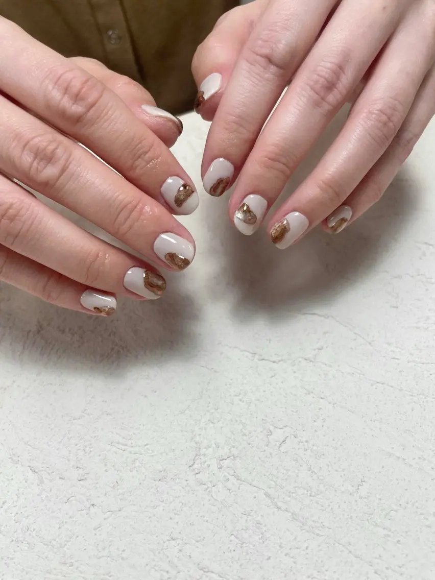 ネイル ハンドネイル nuás ニュアーズ miaのネイルデザイン