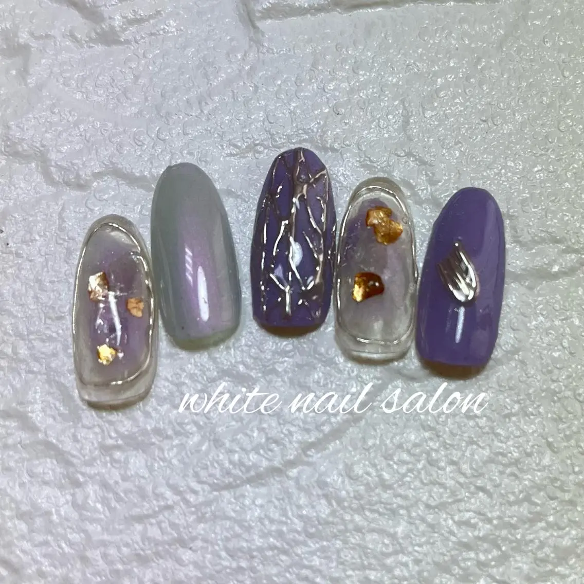 ネイル フットネイル ジェルネイル ハードジェル ラメ(グリッター) 持ち込み ハンドネイル white nail salonのネイルデザイン