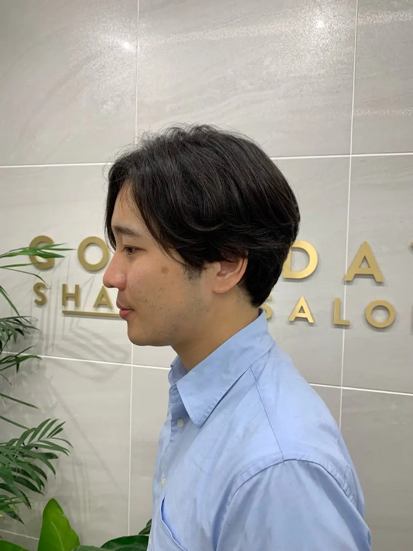 メンズ カット ヘッドスパ 本格ヘッドスパ🌿 ×ヘア 佐藤のヘアスタイル