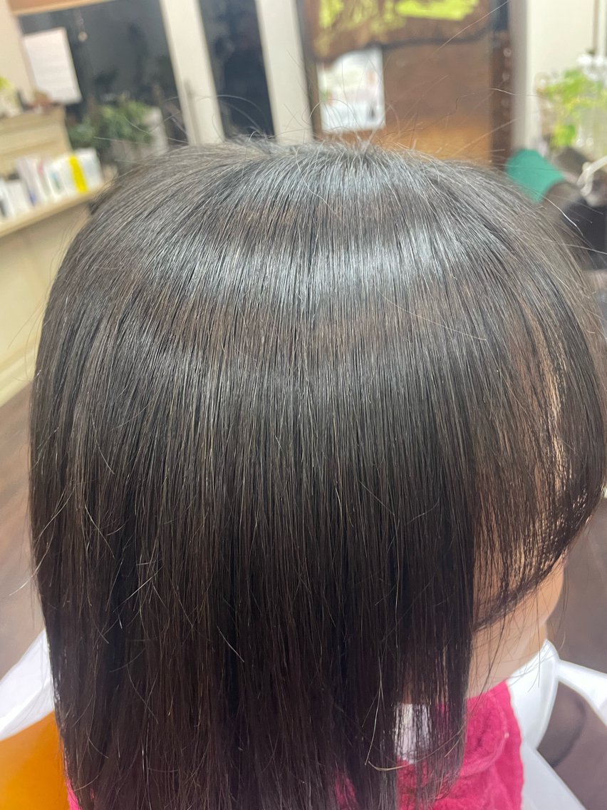 ミディアム パーマ 桧山 真のヘアスタイル