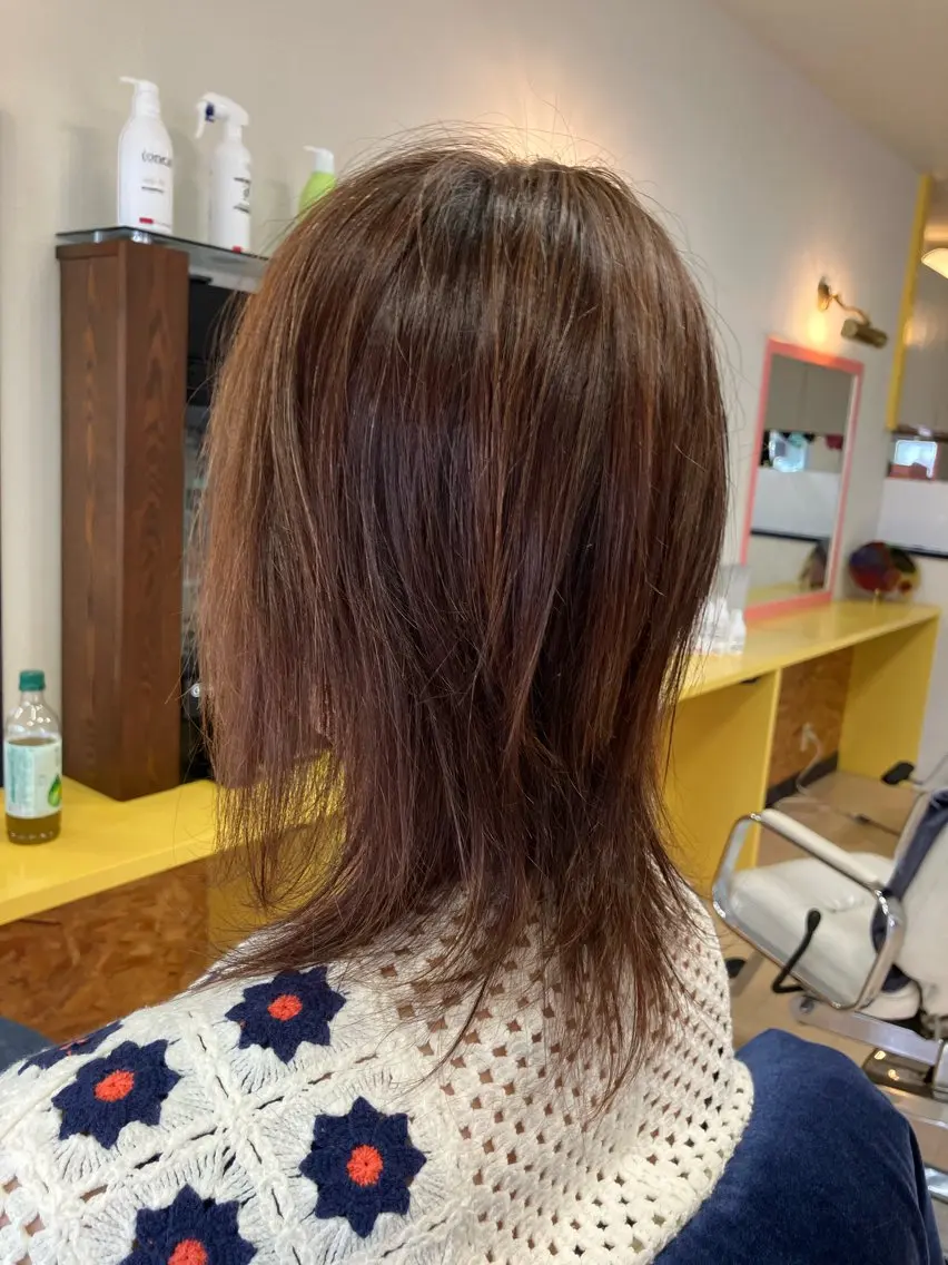 ミディアム 横田 尚登のヘアスタイル