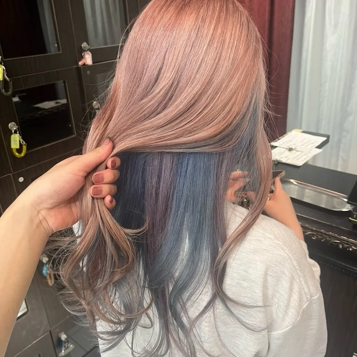 ロング ヘアカラー 🫧ハイトーン/ ペールカラー🕊♡雛のヘアスタイル